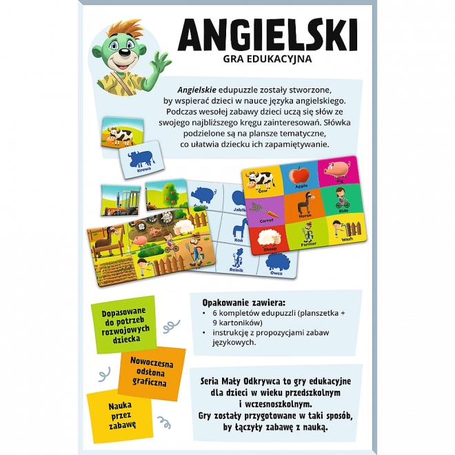 Kleine Ontdekkingsreiziger - Educatief Spel Engels Trefl