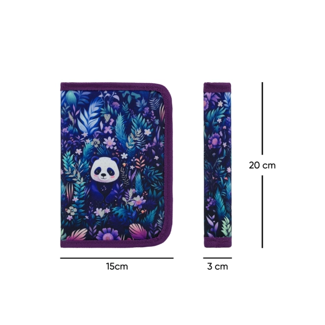 BAAGL 3 SET Ergo Jungle Panda: schooltas, etui, zakje