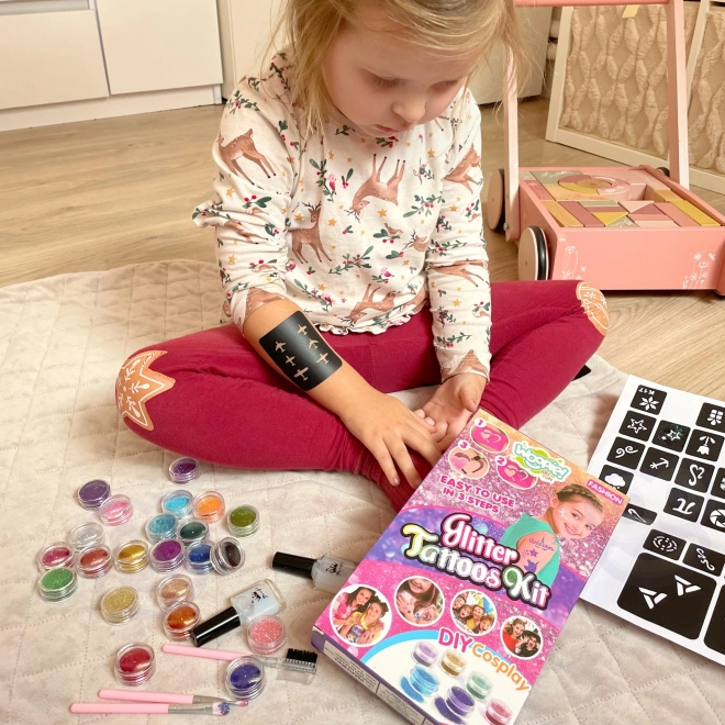 Woopie Art&Fun XXL set voor het maken van tatoeages