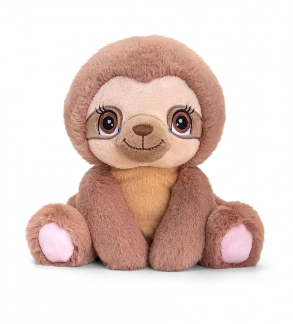 Keel Toys SE1086 Keeleco Luiaard - eco knuffel 16 cm