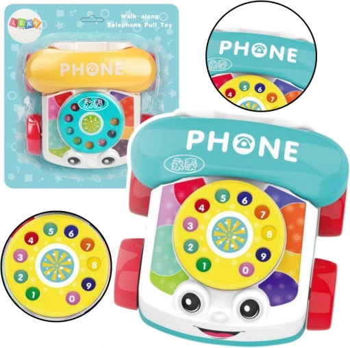 Interactieve trektelefoon voor kinderen