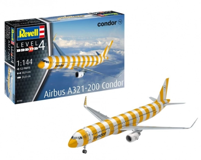 Modelvliegtuig Airbus A321-200 Condor 1:144