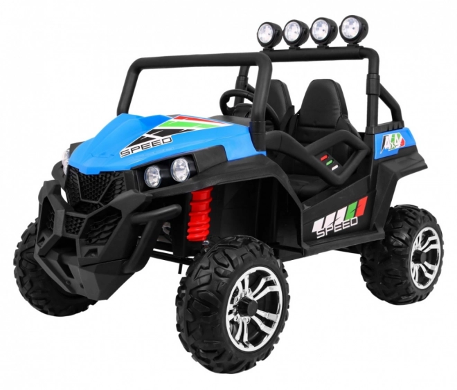 Elektrische kinderauto Grand Buggy met 4x4 aandrijving en LED-lichten