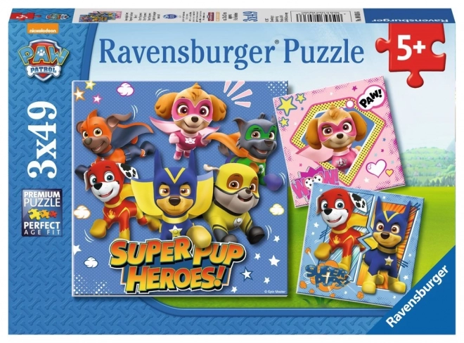 Paw Patrol 3x49 stukjes