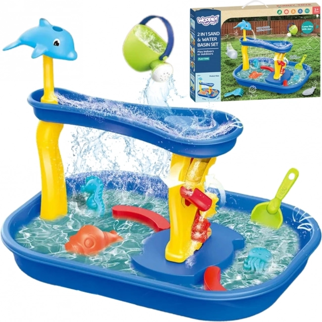 Woopie Waterval Tafel Dolfijntje 11 stuks