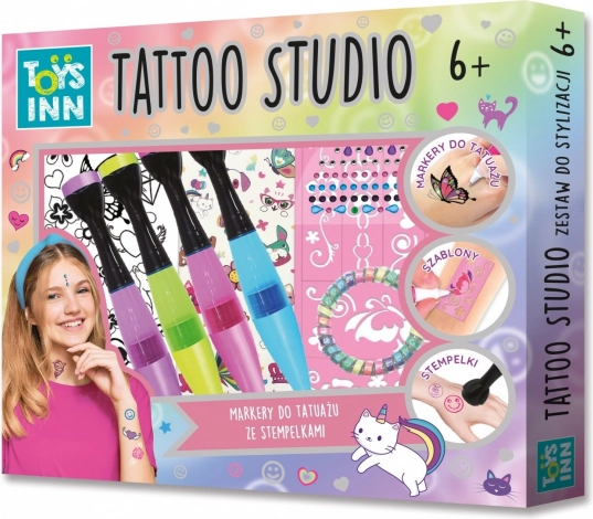 set tatoeagestiften met stempels tattoo studio