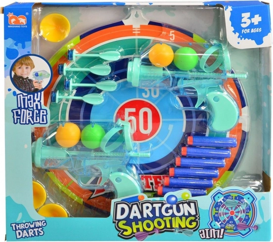 Kinderschietschijf met accessoires 25 cm