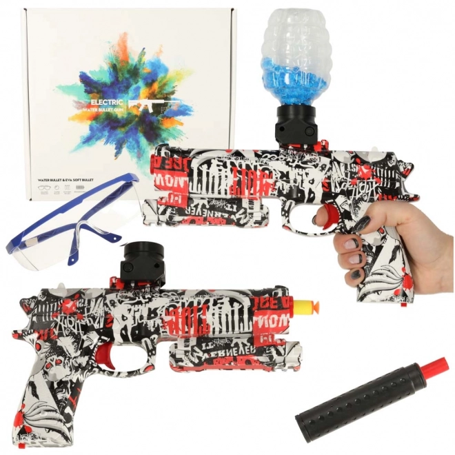 Pistool voor watergelballen met USB-oplading en lenzen