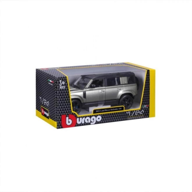 Metalen autootje Land Rover Defender 110 groen