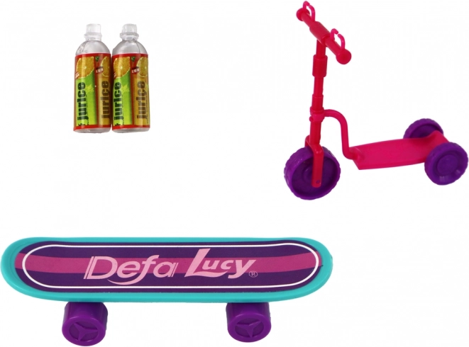Step en skateboard voor actief spel