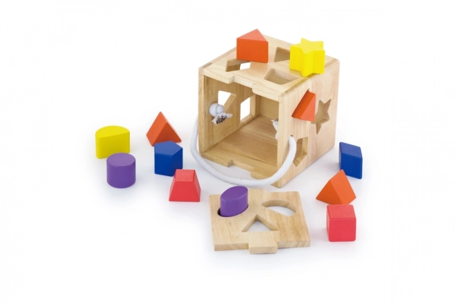 Houten invoegkubus