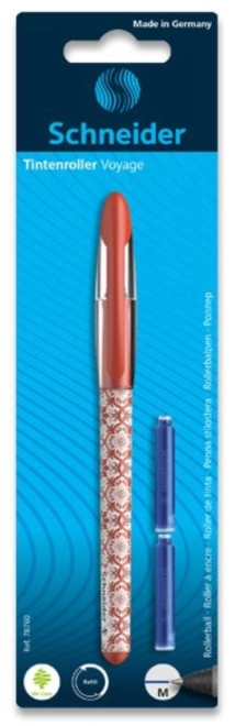 SCHNEIDER Inktroller Voyage + 2 patronen 1 st (mix)