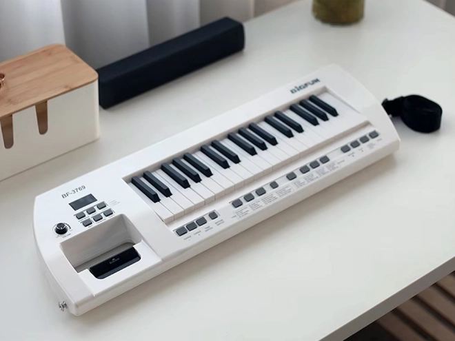 Elektrische piano + microfoon Speelgoed Instrument voor kinderen IN0173
