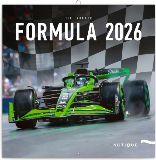 Notitie Kalender Formule 1 – Jiří Křenek 2026