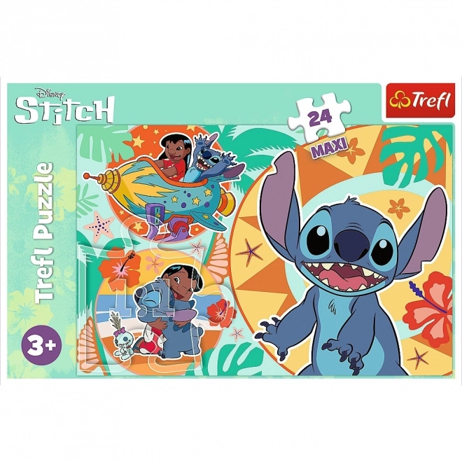 Puzzel Lilo & Stitch voor kinderen, 24 stukken