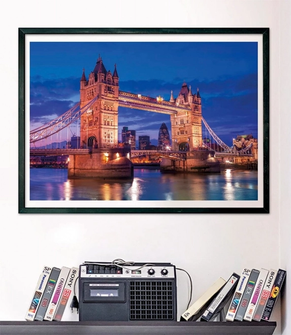 Puzzel 1000 stukjes - Tower Bridge in de nacht