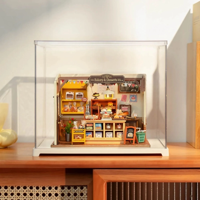 RoboTime display voor miniatuurhuisjes