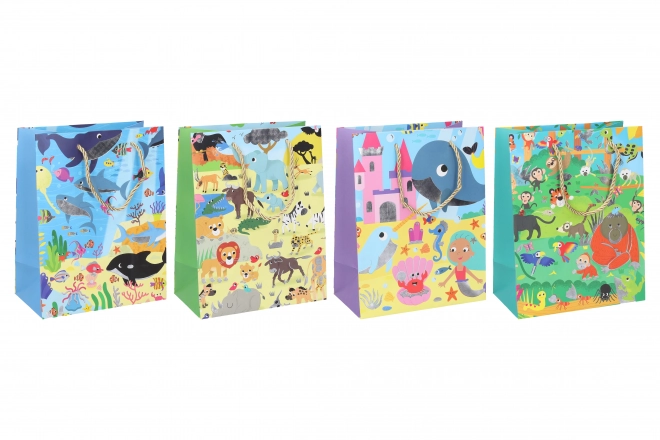 Cadeautas voor kinderen groot 41,5x30x12 cm