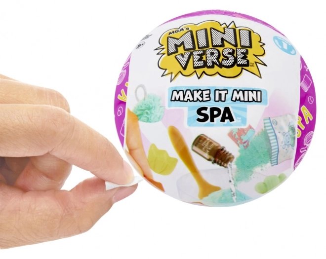 Mini Vers: Miniatuur Spa set van MGA