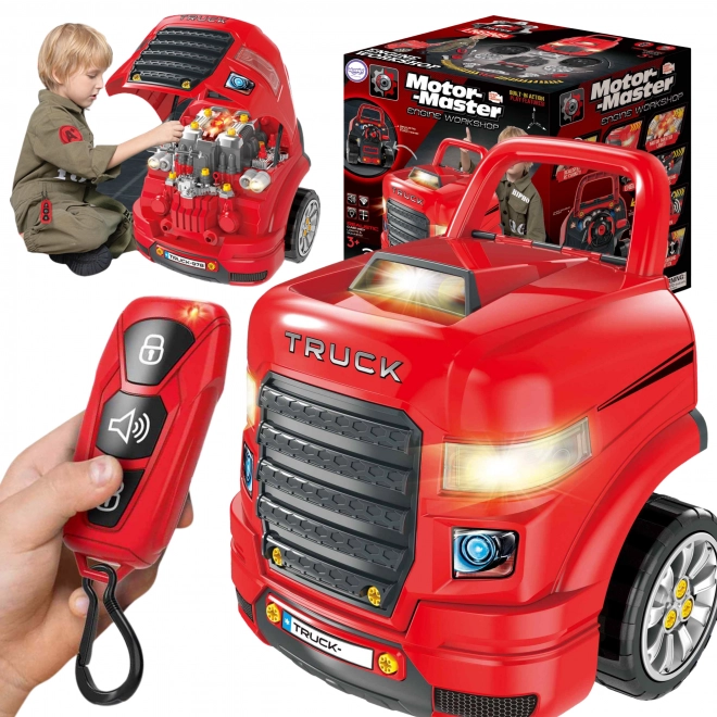 Woopie Grote vrachtwagen bouwset met accessoires