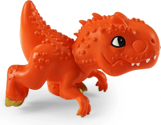 Oranje dinosaurus 14 cm