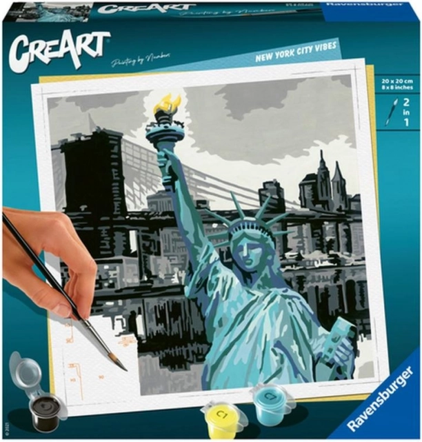 CreArt Pulserend New York – schilderen op nummer