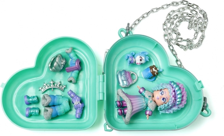 Hartvormige handtas als draagbare opberging