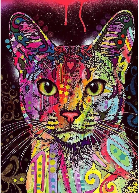 Puzzel 2000 stukjes Abessijnse kat