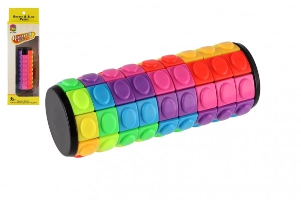 Kleurrijke Plastic Cilinderpuzzel