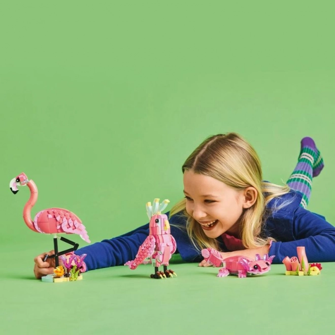 LEGO Creator 3 in 1 31170 Wilde Dieren: Roze Flamingo