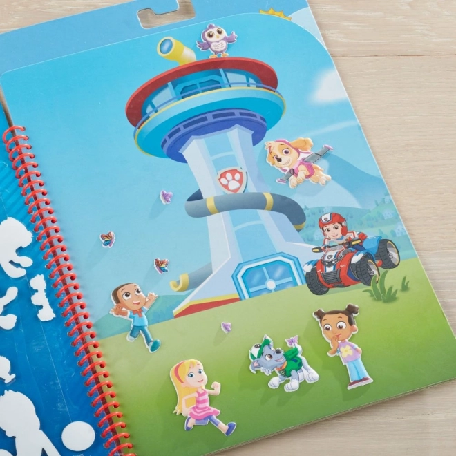 PAW Patrol Herbruikbare bolle stickers - Bay of Adventures