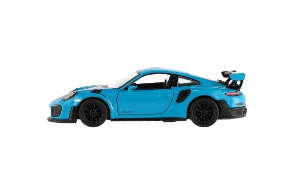 Auto Kinsmart Porsche 911 GT2 RS metaal/plastic 13cm 4 kleuren met terugtrekmechanisme 12st in doos