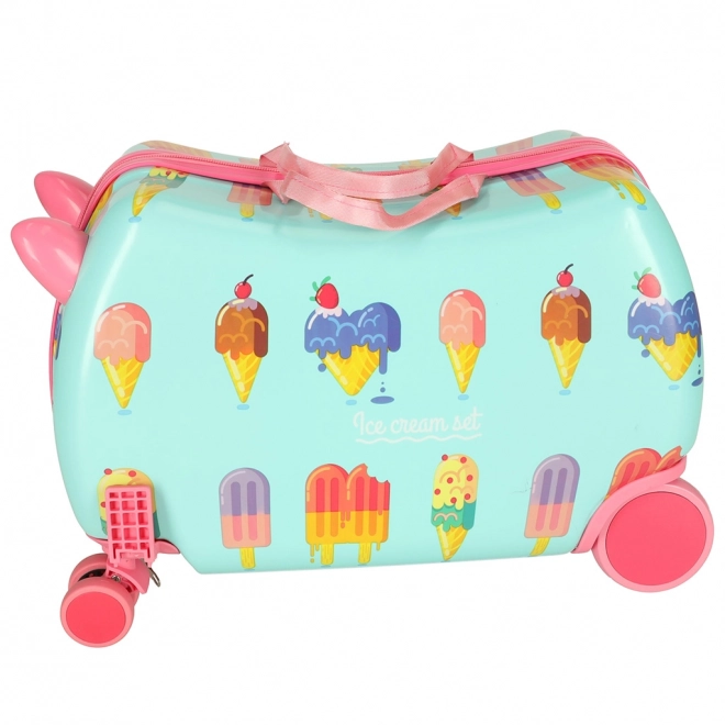 Kindertrolley met ijsjesthema