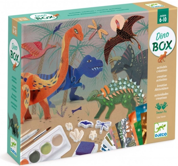 Luxe creatieve set Dinosaurussen