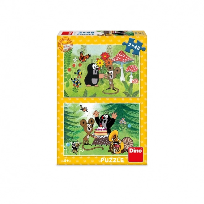 Dino Puzzel Mol Feest
