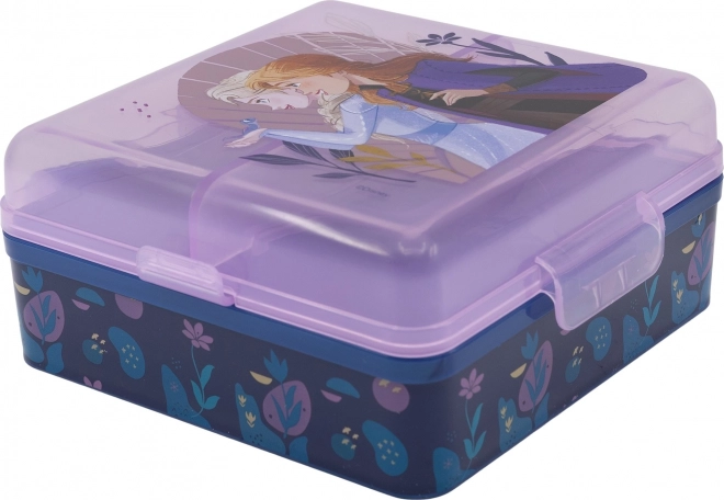 Vierkante snackbox FROZEN – Vertrouw op de reis