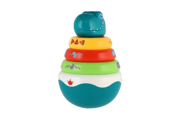 Dinosaurus Roly Poly stapelbare puzzel met geluid