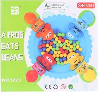 Hongerige Kikkers – interactieve bordspel voor kinderen 3+
