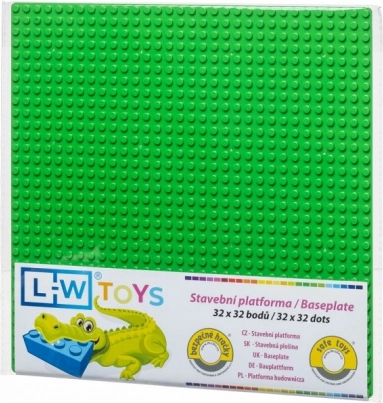 Basis bouwplaat 32×32 lichtgroen