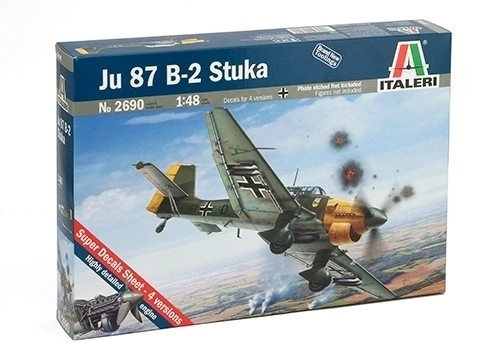 Modelvliegtuig Junkers JU-87 B Stuka Slag om Engeland