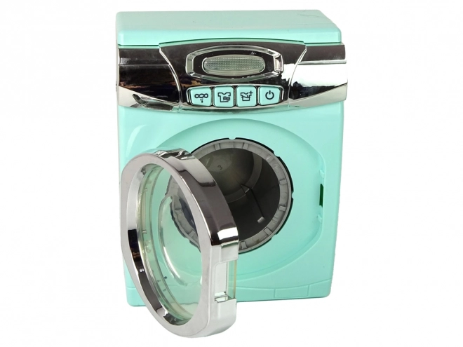 Grote set - wasmachine, wasmand, strijkplank