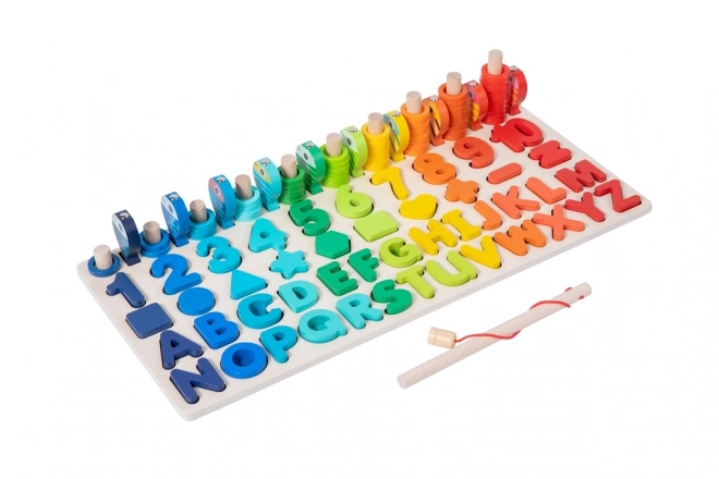 Dvůděti Multifunctionele bord puzzel 5in1