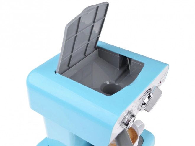 Kinderhefboomkoffiezetapparaat Mijn Huis met kopje Blauw-wit