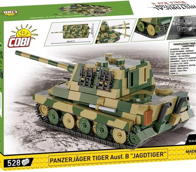Constructieset Tank Panzerjäger Tiger Ausf. B Jagdtiger