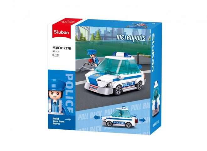 Sluban Metropolis M38-B1217B Stads Politie Patrouille