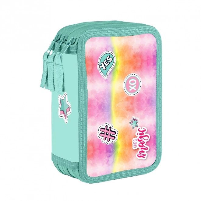 Leeg drievaks etui Magic