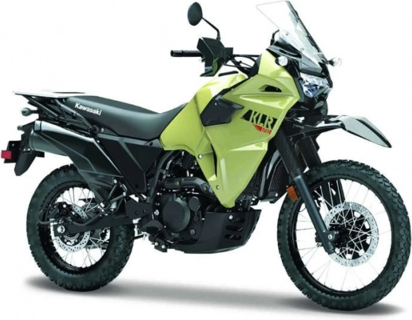 Metalen modelmotor Kawasaki KLR 650 1:18