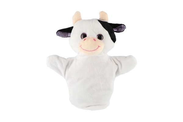 Pluchen handpop dier 24 cm