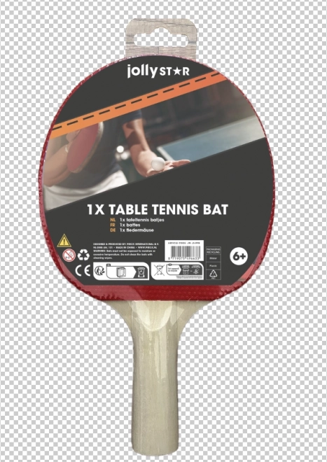 JollyStar pingpongbatje voor kinderen en recreatieve spelers