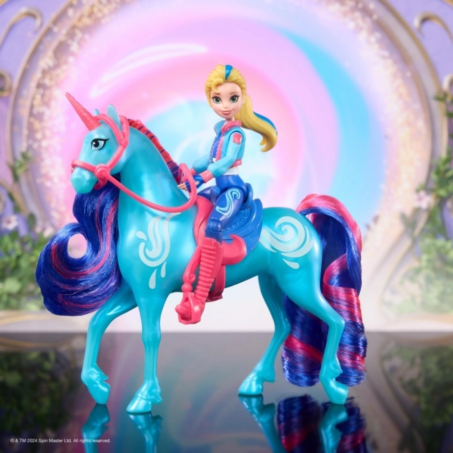 Unicorn academie figuren 11 cm Isabel en Rivier